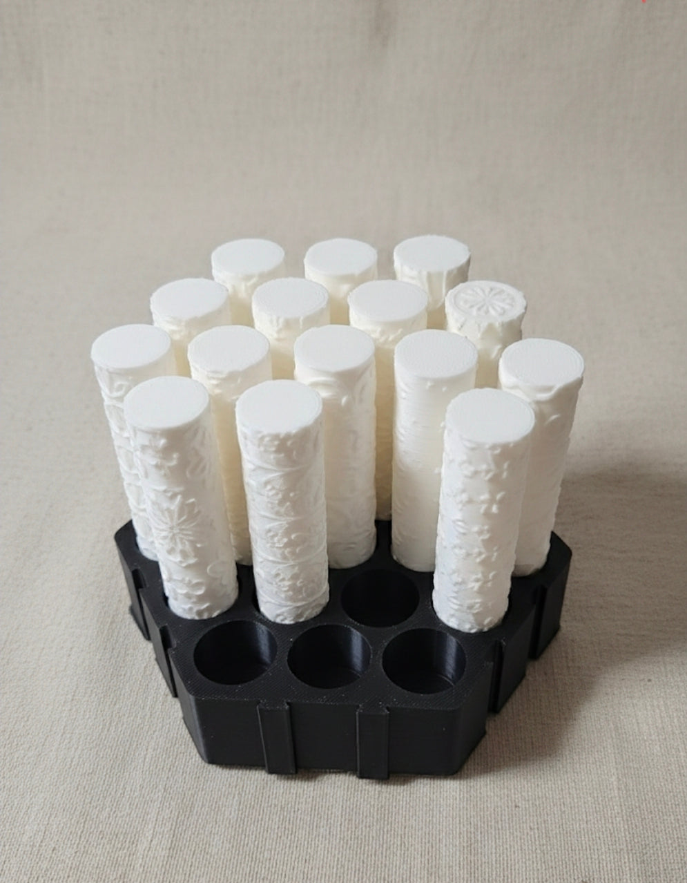 Les rouleaux texturés