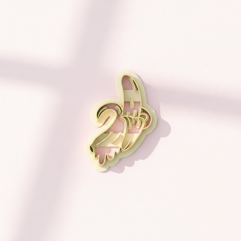 Emporte-pièce Banane épluchée – 25 à 45 mm – EP-552
