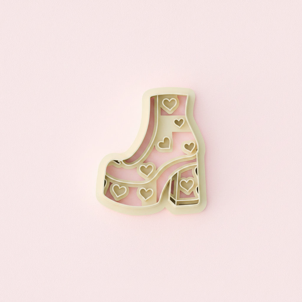 Emporte-pièce Escarpin à talon – 25 à 45 mm – EP-549