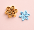 Emporte-pièce Flocon de neige ajouré – 25 à 45 mm – EP-662