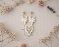 Emporte-pièce pour bijoux – DIY boucles d’oreilles – Forme fleur papillon – 4 cm. EP-20.