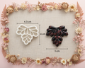 Emporte-pièce feuille ajourée – 4,3 × 4 cm. EP-85