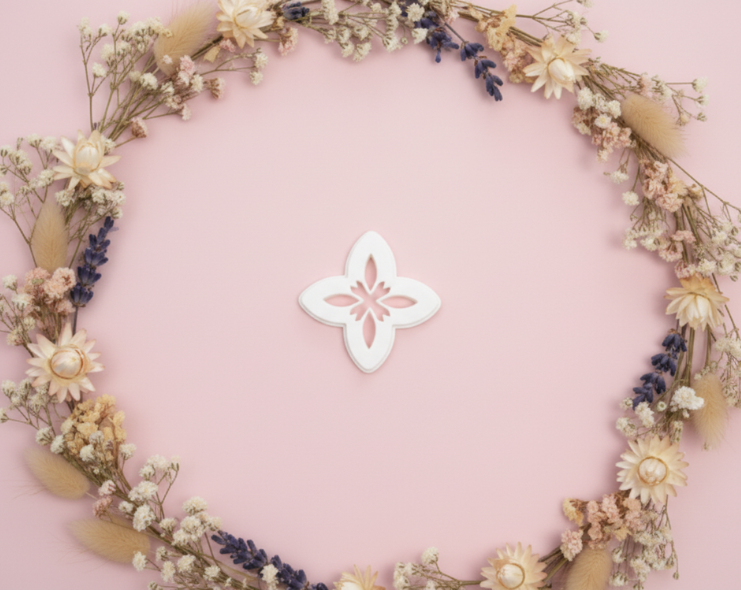 Emporte-pièce pour boucles d’oreilles – DIY bijoux – Fleur ajourée – Création pampilles. EP-06