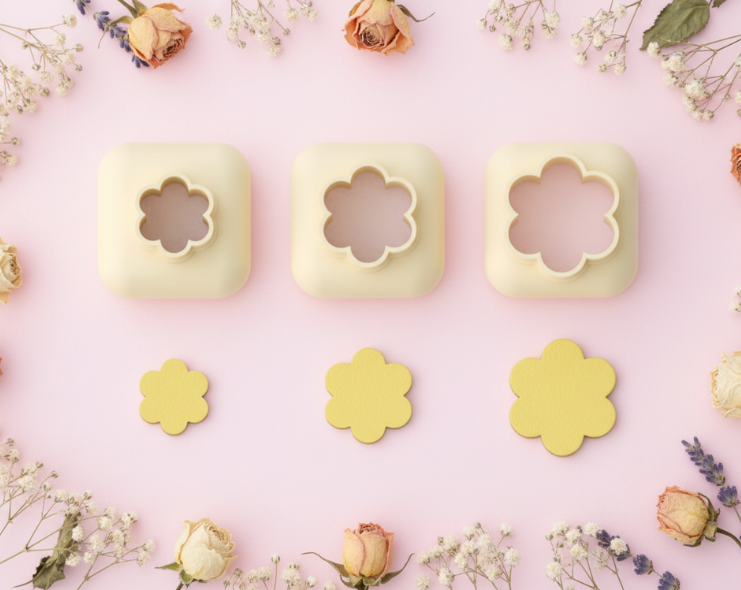 Mini emporte-pièce cœur – cutter pâte polymère bijoux DIY breloques – 8 10 12 mm – EP-322 – fabriqué en France