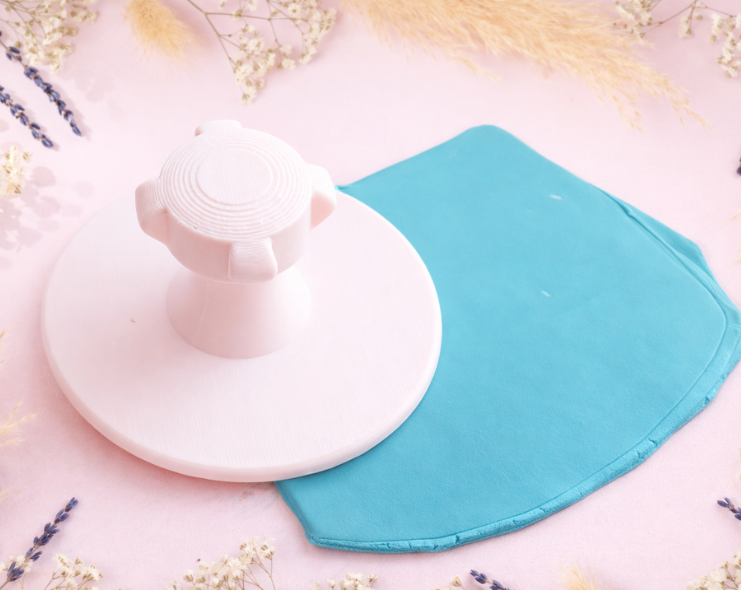 Outil de lissage pour pâte polymère – accessoires bijoux DIY – fabriqué en France