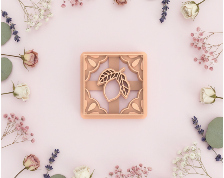 Emporte-pièce carreau citron vintage DIY – 25 à 40 mm – EP-412