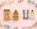 Emporte-pièce taille-crayon et crayon DIY – lot de 2 – 20 à 45 mm – EP-434