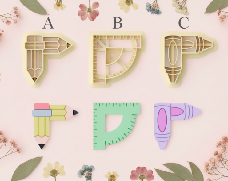 Emporte-pièce outils école DIY – 3 modèles au choix – 30 à 45 mm – EP-435