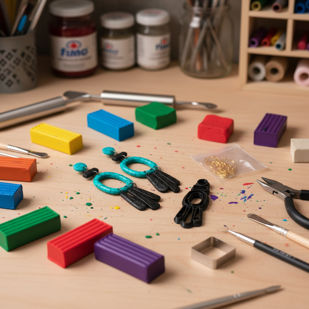 Emporte-pièce pendentif bohème 3 éléments 6 cm – Découpe pâte polymère FIMO – Outil bijoux DIY – Fabriqué en France. EP-59