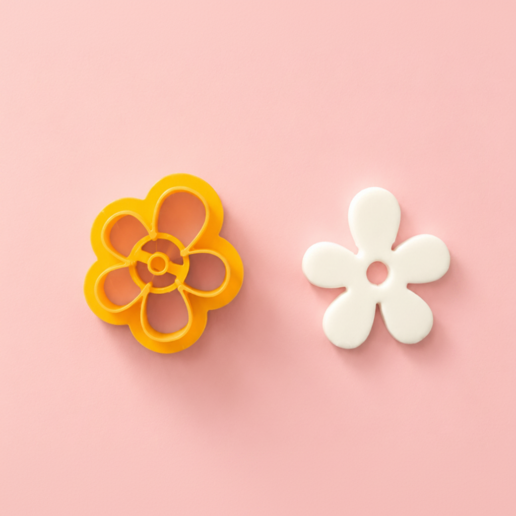 Emporte-pièce fleur 5 pétales EP-585 – Pampilles et boucles d'oreilles – 20 à 45 mm