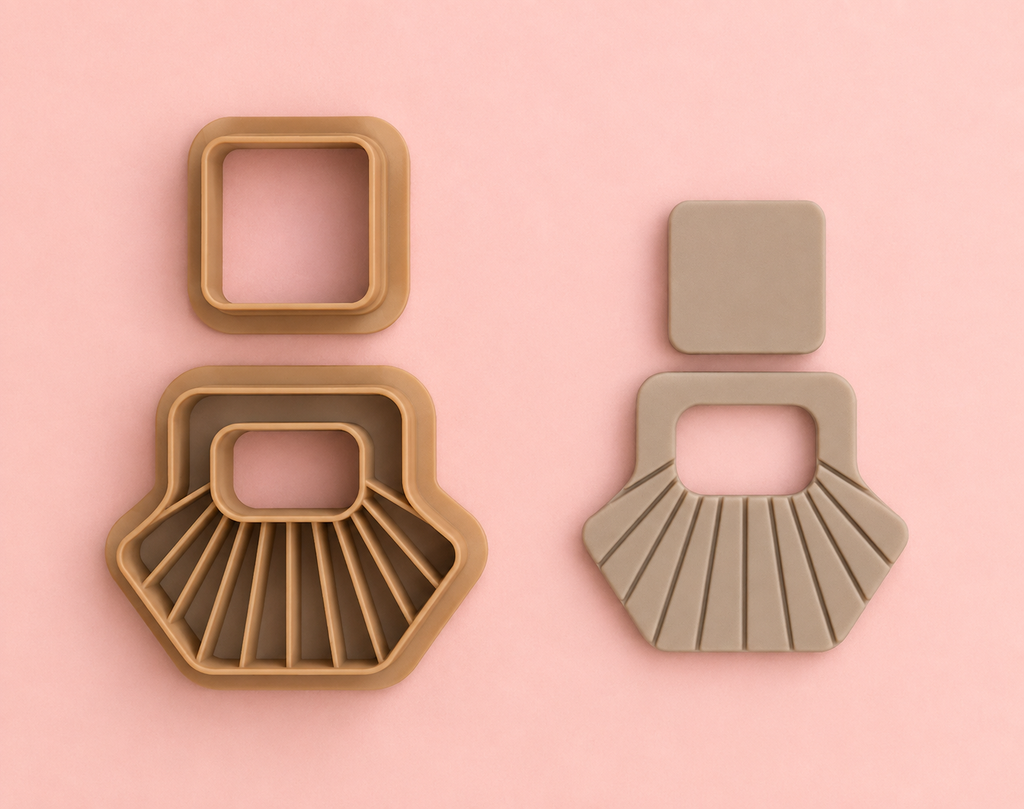 Emporte-pièce Flacon de parfum Art déco – Lot de 2 – 35 à 50 mm – EP-656