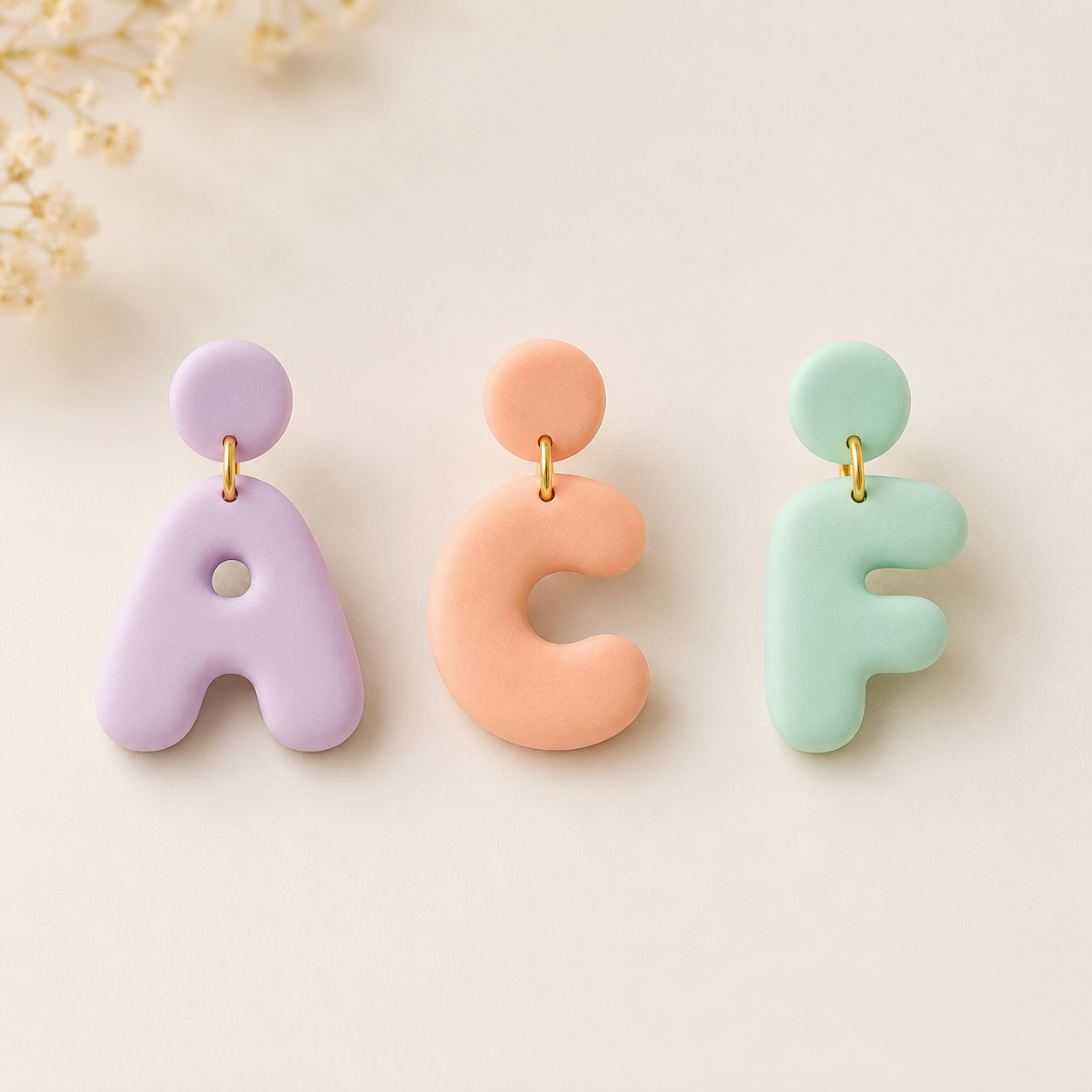 Alphabet Bubble – Lettres individuelles – 20, 25, 30, 40 ou 50 mm – EP-657