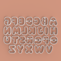 Alphabet Bubble – Lettres individuelles – 20, 25, 30, 40 ou 50 mm – EP-657