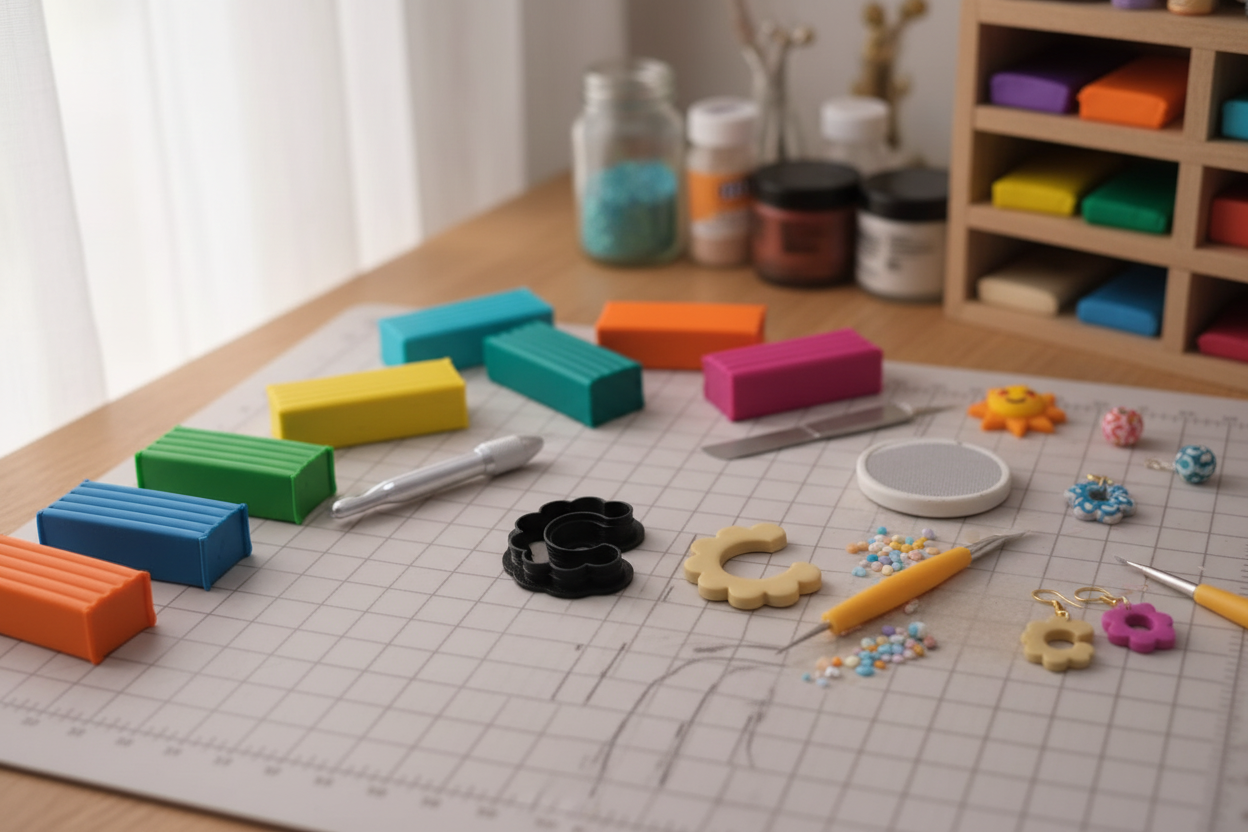 Emporte-pièce créoles festonnées – boucles d’oreilles pâte polymère – cutter bijoux DIY – forme arc festonné – 25 à 45 mm – fabriqué en France. EP-132