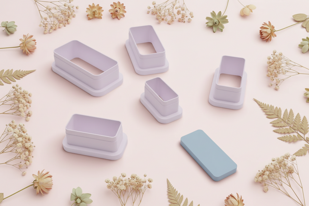 Emporte-pièce rectangle bijoux DIY – 20 à 60 mm – création pampilles – fabriqué en France