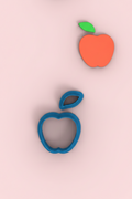Emporte-pièce pomme pour bijoux et créations DIY – forme fruit – 20 à 40 mm EP-510