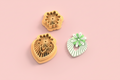Emporte-pièces fleur rayonnante – 2 parties – cutters pâte polymère bijoux – pampilles florales détaillées – design éventail – 30 à 50 mm – EP-203 – fabriqué en France