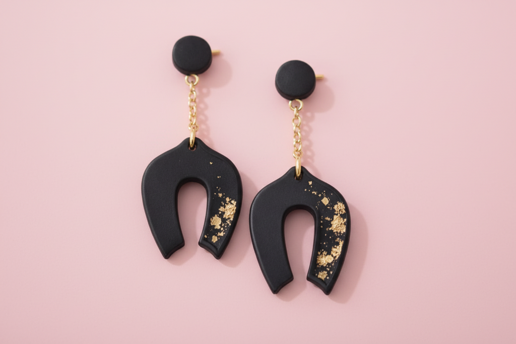 Lot de 2 emporte-pièces Arc Moderne Ajouré – 30 à 50 mm au choix – Découpe bijoux pâte polymère – Fabriqué en France EP-101