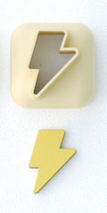 Mini emporte-pièce éclair – cutter pâte polymère bijoux DIY breloques – 8 10 12 mm – EP-289 – fabriqué en France