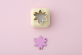 Mini emporte-pièce fleur – cutter pâte polymère bijoux DIY breloques – 8 10 12 mm – EP-293 – fabriqué en France