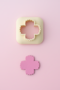 Mini emporte-pièce fleur – cutter pâte polymère bijoux DIY breloques – 8 10 12 mm – EP-298 – fabriqué en France