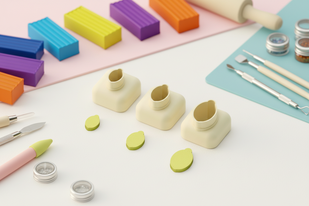 Mini emporte-pièce citron – cutter pâte polymère bijoux DIY breloques – 8 10 12 mm – EP-304 – fabriqué en France