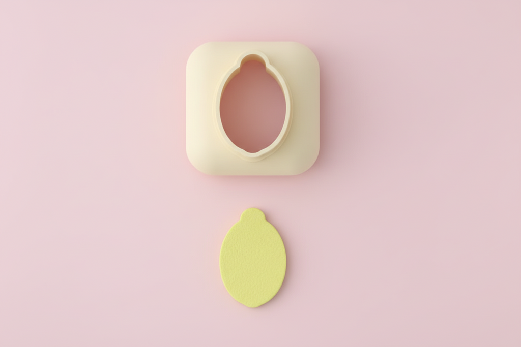 Mini emporte-pièce citron – cutter pâte polymère bijoux DIY breloques – 8 10 12 mm – EP-304 – fabriqué en France