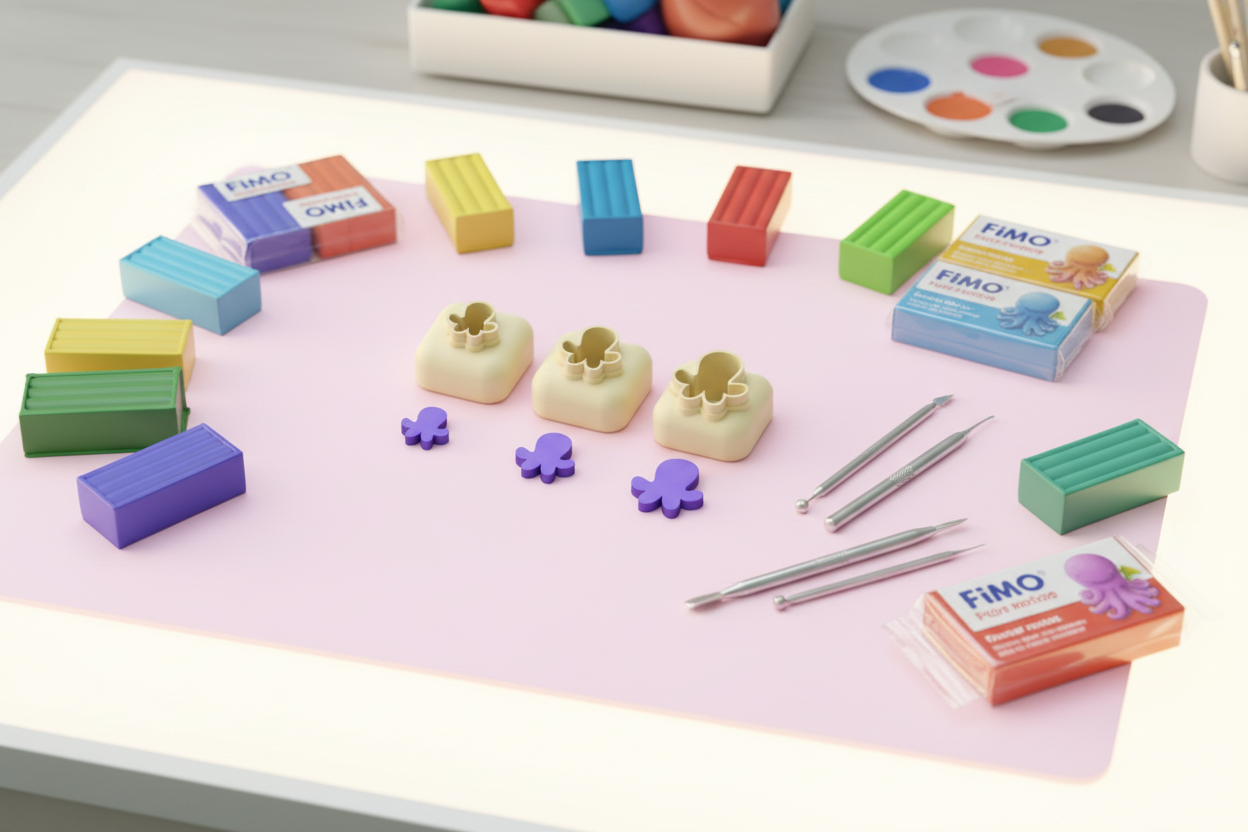 Mini emporte-pièce pieuvre – cutter pâte polymère bijoux DIY breloques – 8 10 12 mm – EP-308 – fabriqué en France