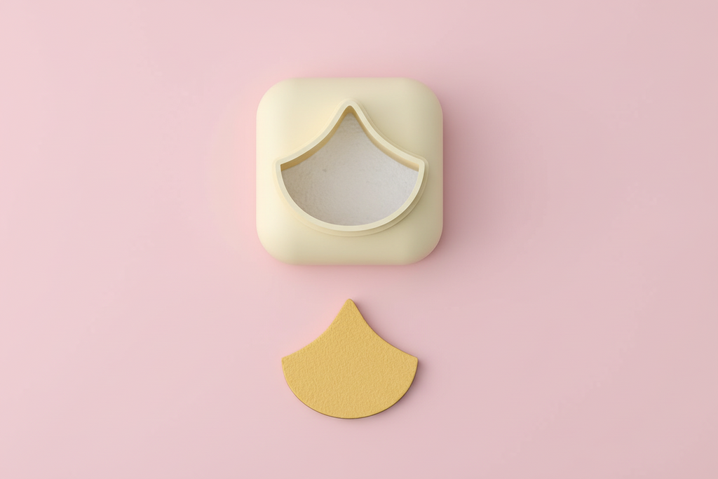 Mini emporte-pièce coquille – cutter pâte polymère bijoux DIY breloques – 8 10 12 mm – EP-311 – fabriqué en France