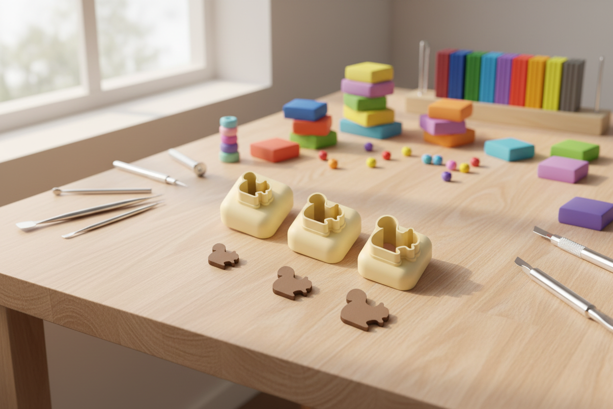 Mini emporte-pièce écureuil – cutter pâte polymère bijoux DIY breloques – 8 10 12 mm – EP-312 – fabriqué en France