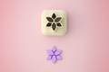 Mini emporte-pièce fleur étoilée – cutter pâte polymère bijoux DIY breloques – 8 10 12 mm – EP-323 – fabriqué en France
