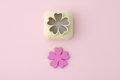 Mini emporte-pièce fleur cœur – cutter pâte polymère bijoux DIY breloques – 8 10 12 mm – EP-326 – fabriqué en France