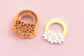 Emporte-pièce cercle marguerites – pâte polymère bijoux DIY – 30 à 50 mm – EP-352 – fabriqué en France
