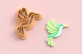 Emporte-pièce colibri – pâte polymère bijoux DIY – 25 à 45 mm – EP-354 – fabriqué en France