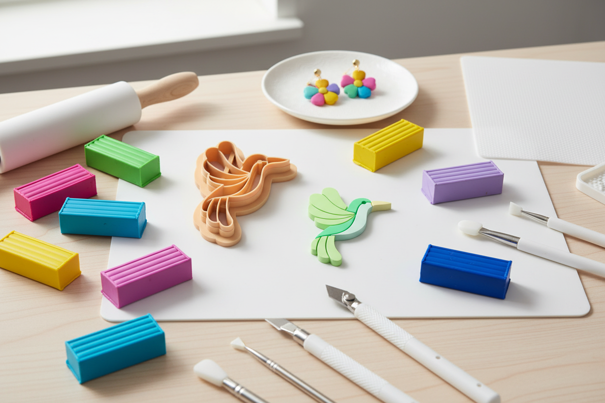 Emporte-pièce colibri – pâte polymère bijoux DIY – 25 à 45 mm – EP-354 – fabriqué en France