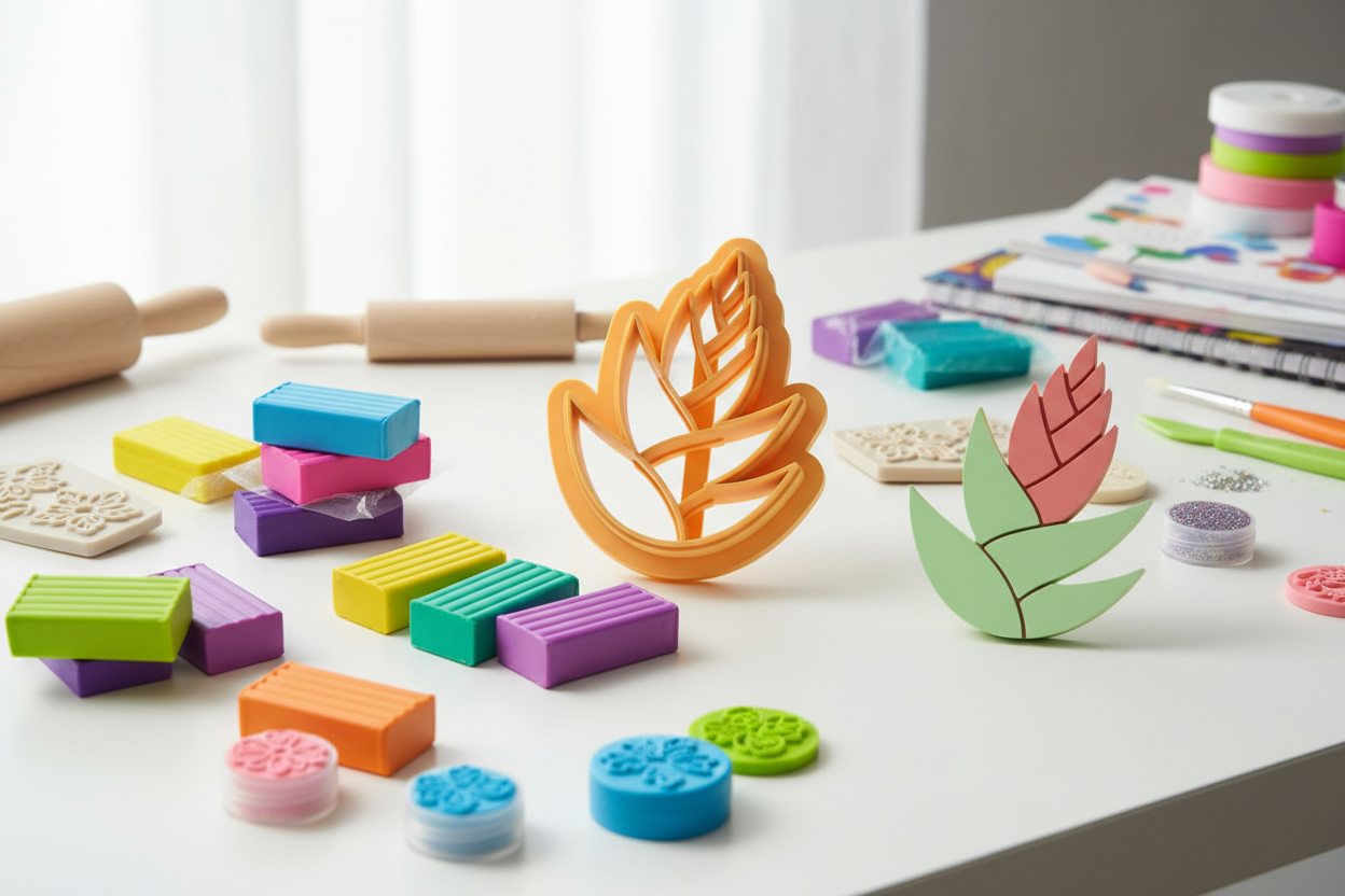 Emporte-pièce orchidée Dendrobium – pâte polymère bijoux DIY – 25 à 45 mm – EP-355 – fabriqué en France