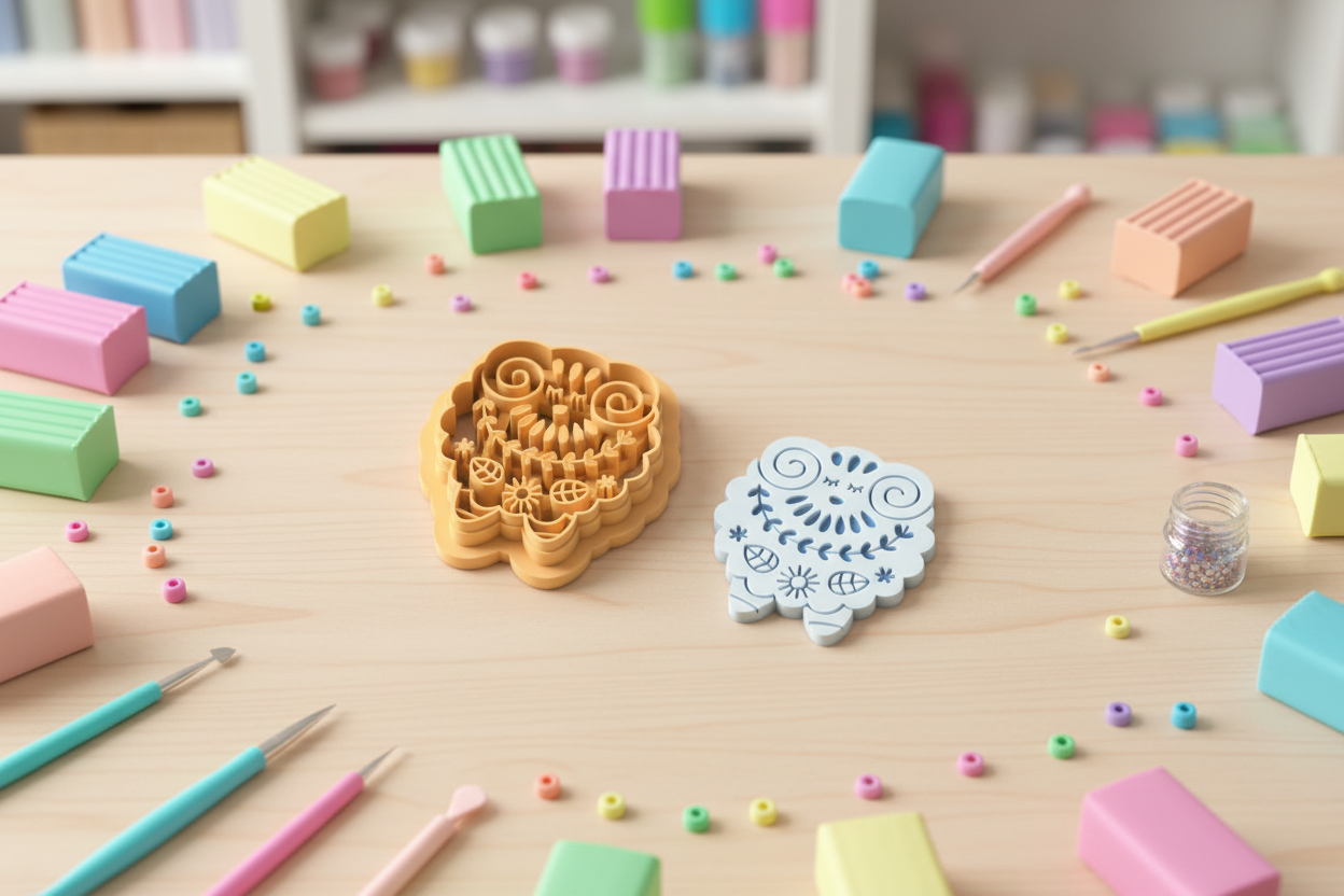 Emporte-pièce mouton mandala – pâte polymère bijoux DIY – 25 à 45 mm – EP-377 – fabriqué en France