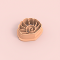 Emporte-pièce coquillage spirale pour bijoux DIY – pâte polymère – 20 à 35 mm – EP-403