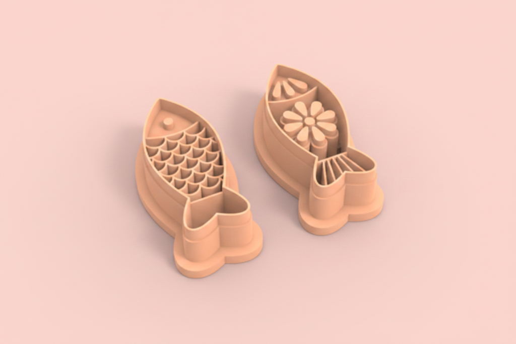 Emporte-pièce poissons décoratifs DIY – lot de 2 – 25 à 40 mm – EP-410
