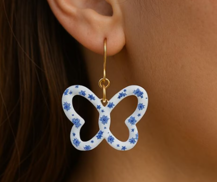 Emporte-pièce papillon minimaliste DIY – 30 à 45 mm – EP-413