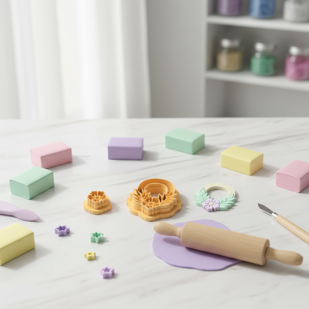 Emporte-pièce couronne florale DIY – lot de 2 – 25 à 45 mm – EP-420