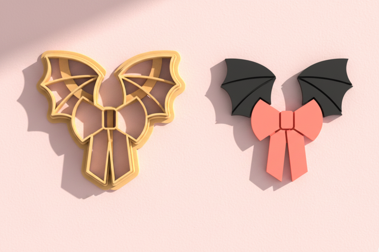 Emporte-pièce Nœud chauve-souris – 20 à 45 mm - EP-563