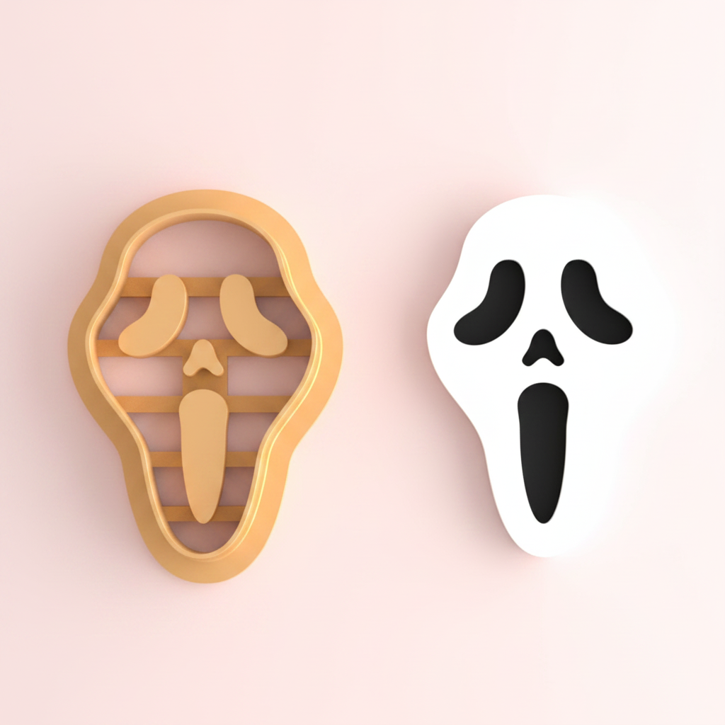Emporte-pièce Masque Scream Halloween EP-575 – 20 à 45 mm
