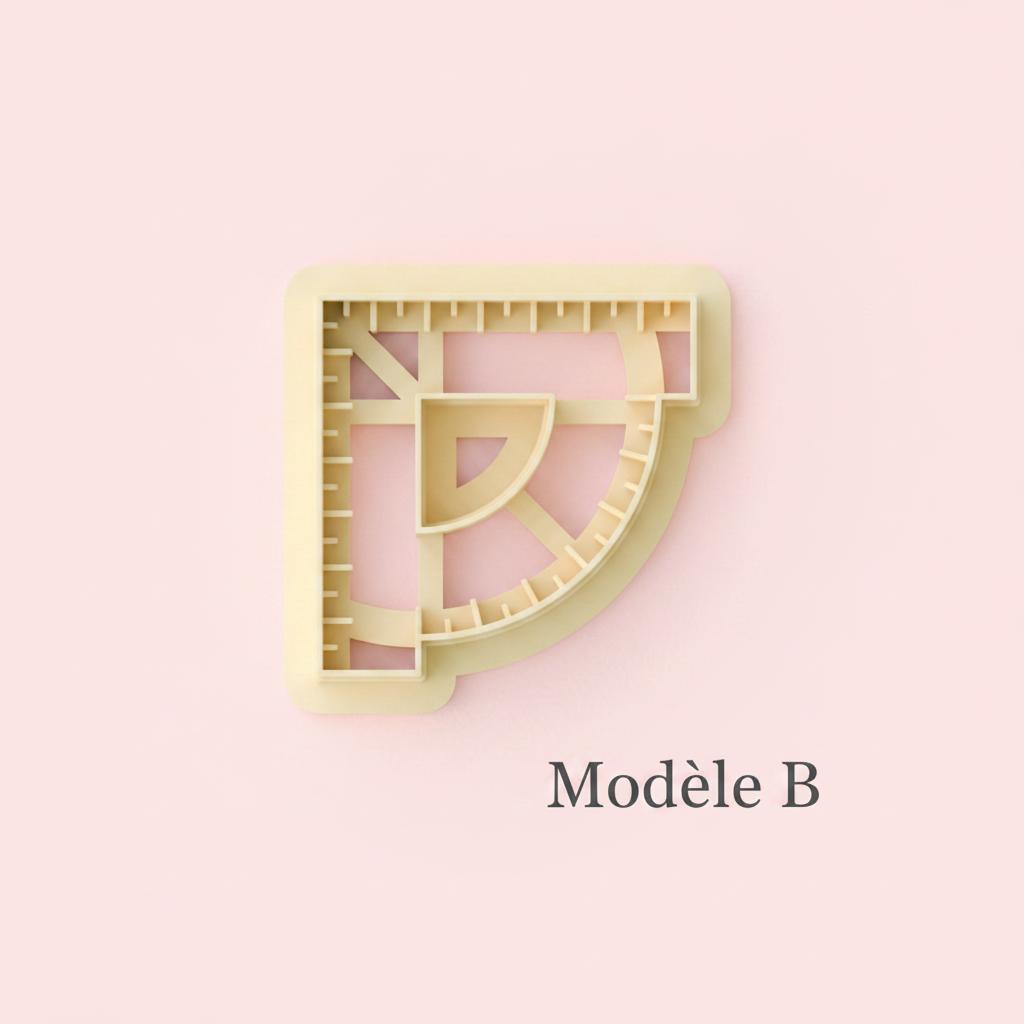 Emporte-pièce outils école DIY – 3 modèles au choix – 30 à 45 mm – EP-435