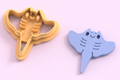 Emporte-pièce raie kawaii DIY – 25 à 45 mm – EP-437