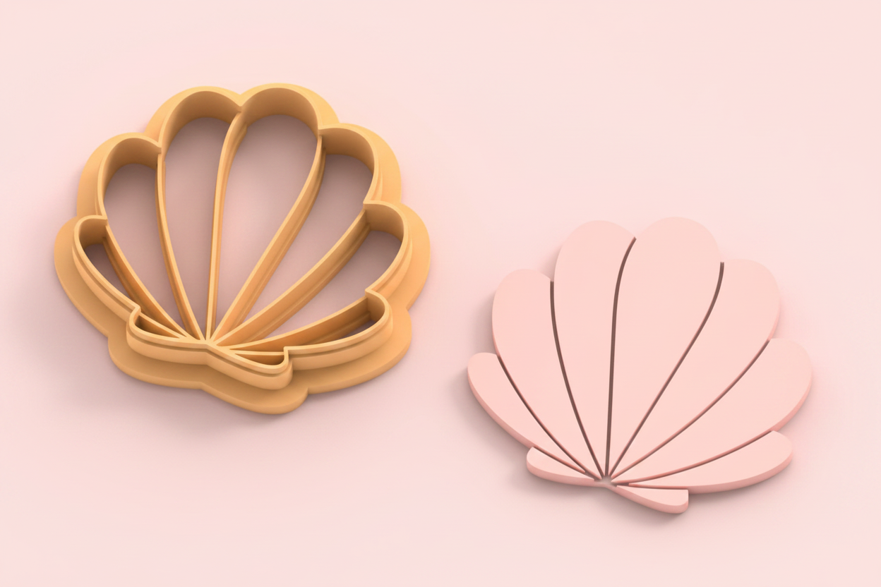 Emporte-pièce coquillage DIY – 20 à 45 mm – EP-460