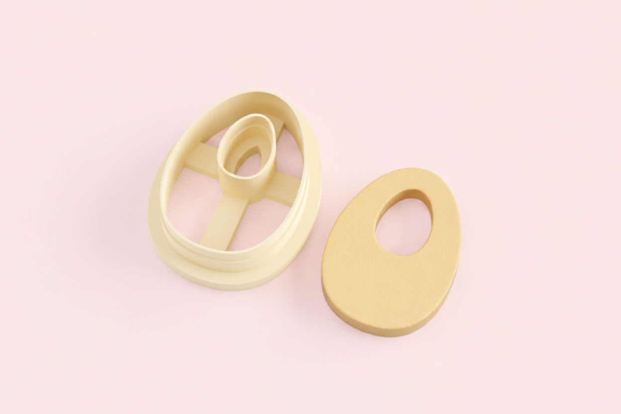 Emporte-pièce goutte ovale minimaliste DIY – 20 à 55 mm – EP-478
