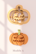 Emporte-pièce Citrouille d'Halloween – Modèle au choix – 25 à 45 mm – EP-621