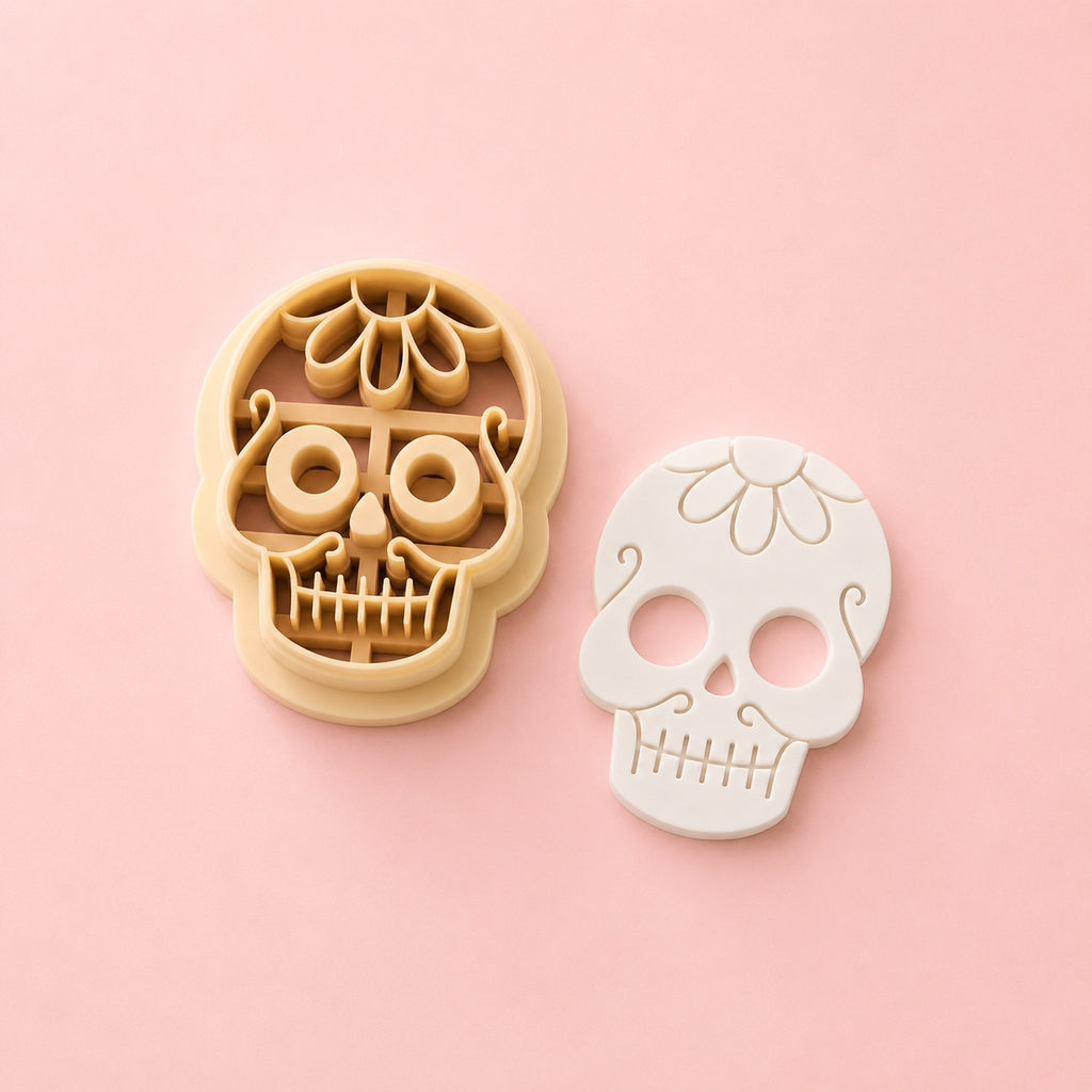 Emporte-pièce Tête de mort Día de los Muertos EP-577 – 25 à 45 mm