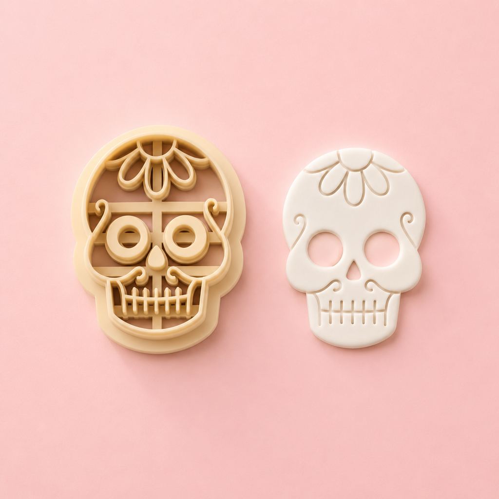 Emporte-pièce Tête de mort Día de los Muertos EP-577 – 25 à 45 mm
